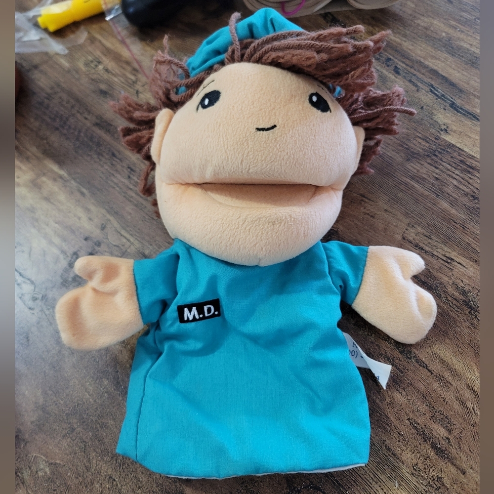 Vintage Kaplan Doctor Hand Puppet